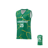 Basketball Jersey Cracks - Green